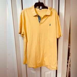 Classic Fit Yellow Ralph Lauren Polo Shirt